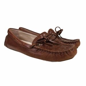 Antonio Melani Leather Driving Loafers